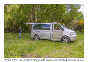 Debbie & VW Van