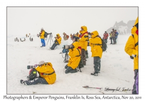 Photographers & Emperor Penguins