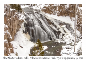 Slow Shutter Gibbon Falls