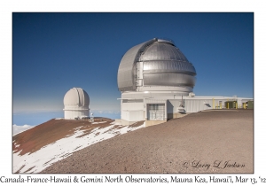 Canada-France-Hawaii & Gemini North Observatories