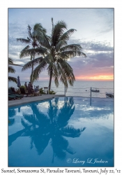 Sunset & Pool Reflection