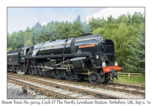 Steam Train No 92214