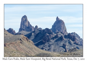 Mule Ears Peaks