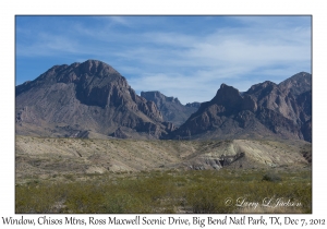 Window, Chisos Mountains