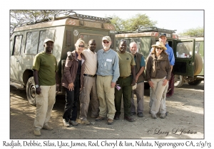 Radjab, Debbie, Silas, LJax, James, Rod, Cheryl & Ian