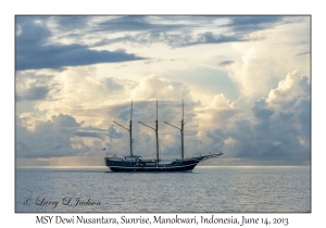 MSY Dewi Nusantara @ Sunrise