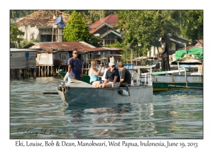 Eki, Louise, Bob & Dean