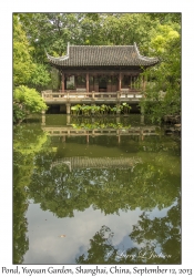 Building and Pond