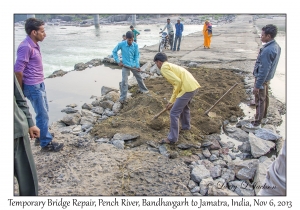 Temporary Bridge Repair, Pench River