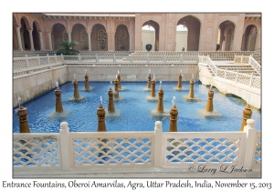 Entrance Fountains