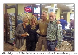 Debbie, Betty, Chris & LJax