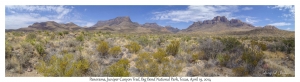 Juniper Canyon Trail Panorama