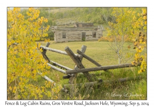 Fence & Log Cabin Ruins