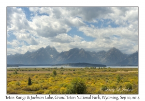 Teton Range & Jackson Lake