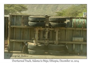 Overturned Truck