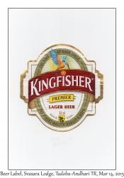 Kingfisher Beer Label