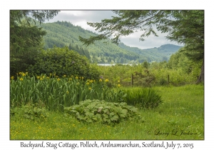 Backyard & Loch Doilean