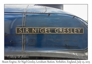 Steam Emgine Sir Nigel Gresley