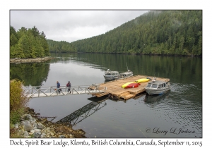 Dock, Spirit Bear Lodge