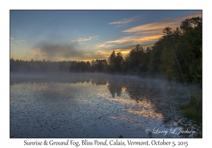 Sunrise & Ground Fog