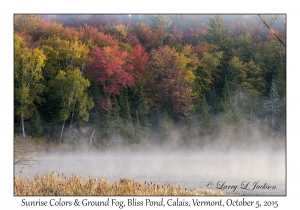 Sunrise Colors & Ground Fog