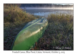 Frosted Canoe