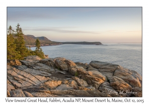 View toward Great Head