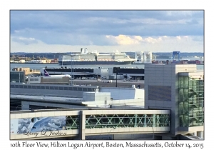 10th Floor View of Cruise Ship