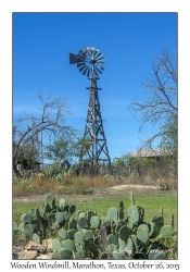 Wooden Windmill