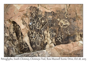 Petroglyphs, South Chimney
