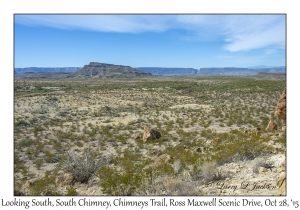 Looking South, South Chimney