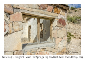 Window, J O Langford House