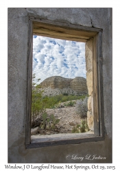 Window, J O Langford House