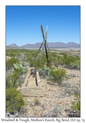 Windmill & Water Trough