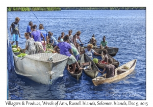 Villagers with Produce