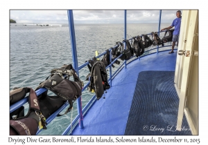 Drying Dive Gear