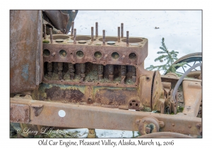 Old Car Engine