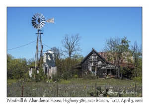 Windmill & Abandoned House