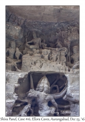Shiva Panel, Cave #16
