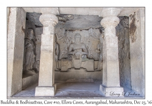 Buddha & Bodhisattvas, Cave #10