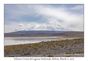 Volcano Corina & Laguna Hedionda