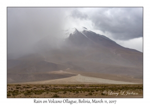 Rain on Volcano Ollague