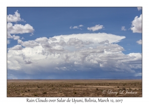 Clouds over Salar de Uyuni