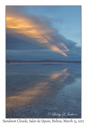 Sundown Cloud Pattern