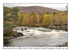 Slow Shutter River Affric