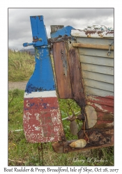 Boat Rudder & Prop