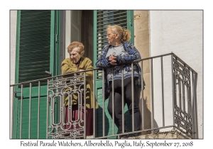 Festival Parade Watchers