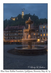 Blue Hour Robba Fountain