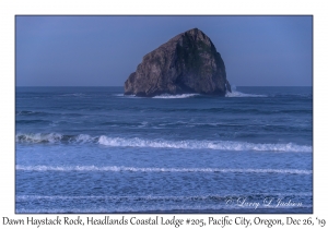 Dawn Haystack Rock