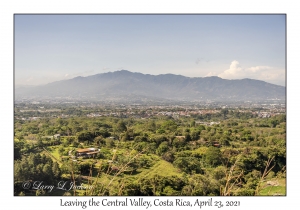 Leaving the Central Valley